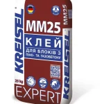 Клей для кладки и шпаклевки блоков из пено- и газобетона EXPERT MM25 (25кг)