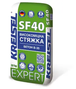 Высокопрочная стяжка для полов БЕТОН B-35 EXPERT SF40 (25кг)