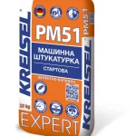 Машинная штукатурка стартовая цементно-известковая EXPERT PM51 (25кг)