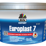 Шелковисто-матовая латексная краска для внутренних работ Europlast 7 (2.5л)