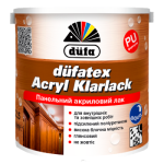 Водорастворимый панельный акриловый лак Düfatex Acryl Klarlack (10л)