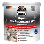 Акриловая глянцевая эмаль Aqua-Hochglanzlack B3 Transparent (0.75л)