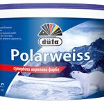 Cупербелая акриловая краска для внутренних работ Polarweiss (7кг)