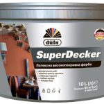 Латексная поливинилацетатная краска Super Decker (10л)