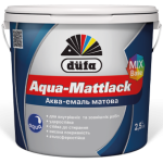 Акриловая аква-эмаль матовая Aqua-Mattlack (2.5л)